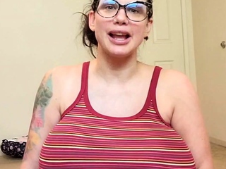 Big boobs milf masturbates with her dildo