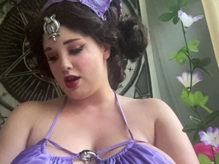 Bbw woman solo toying masturbation