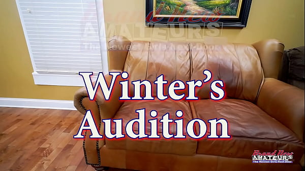 Busty Brunette Cutie Winter Hill Sucks A Hard Cock And Gets Deeply Pounded!