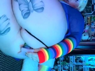 Busty amateur anal fucked in fake taxi pov