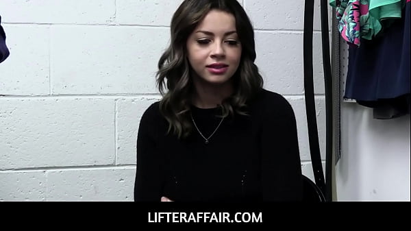 LifterAffair  –  Big Tits Teen Caught Shoplifting Fucked By Two Officer Boys – Bella Luna