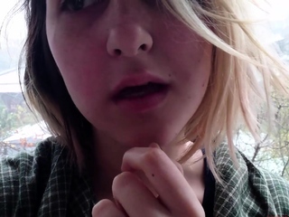 Solo Amateur Blonde Teen Homemade Pussy Masturbation