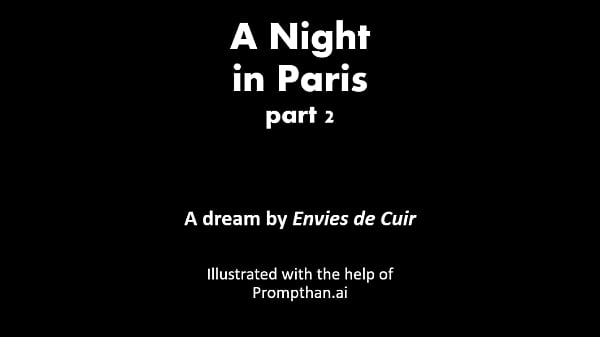 A Night in Paris – Part 2 – AI Illustrated Leather Porn Dream
