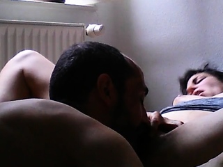 Close up BJ cumshot