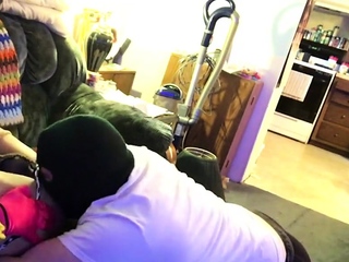 Older Dom Eats Ass and Face Fucks Crossdresser Claudia