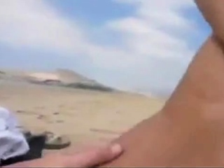 Teen on the beach