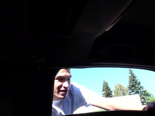 Beautiful Brunette Big Boobs Rides Fake Cock