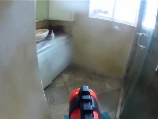 Water Gun Attack On Christy