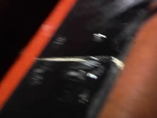 Gangbang bukkake party with skinny woman