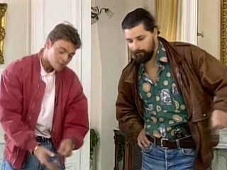 Sumptuous Vintage Pornstar Jerks Off Dick In French Classic
