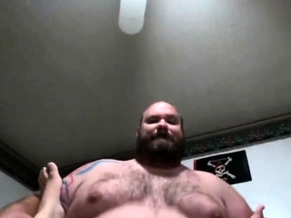 Fat Daddy Bear Takes it Like a Pro