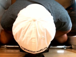 Getting His Cum At The Gloryhole