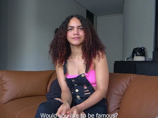 Big Booty Latina Teen Sucks Big Cock