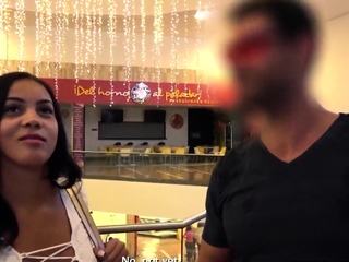 Cute Brunette Tanned Latina Rough Fucked