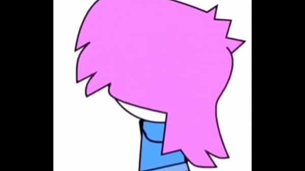 A cartoon girl riding on a dick