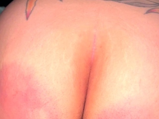 Amateur ass fucking and spanking