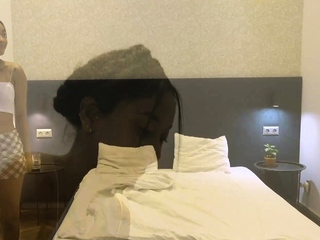 Black girl has hardcore sex with old man cock