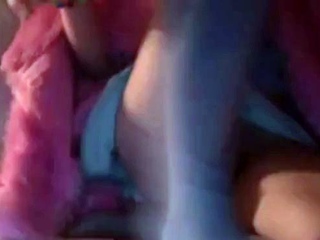 Cute curly brunette solo webcam masturbation