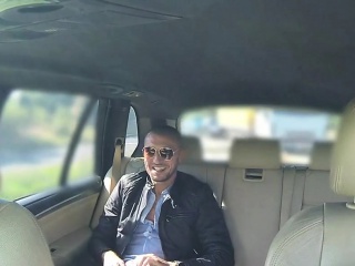 Italian stud bangs female fake taxi driver