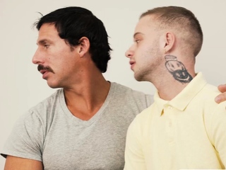 Reese Rideout pounding his stepson Asher RIchards so hard