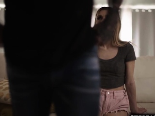 Stepuncle fingering and pussy licking petite teen stepneice